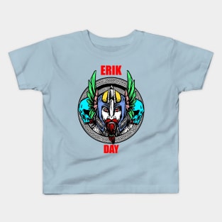 ERIK DAY REDBEARD VIKING Kids T-Shirt